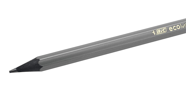 Карандаш чернографитный Bic 'Evolution Black' HB, заточен, пластик. 896017