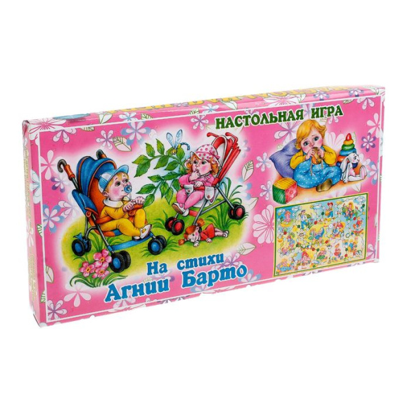 Настольная игра 'На стихи Агнии Барто' 5+, 4607155183808